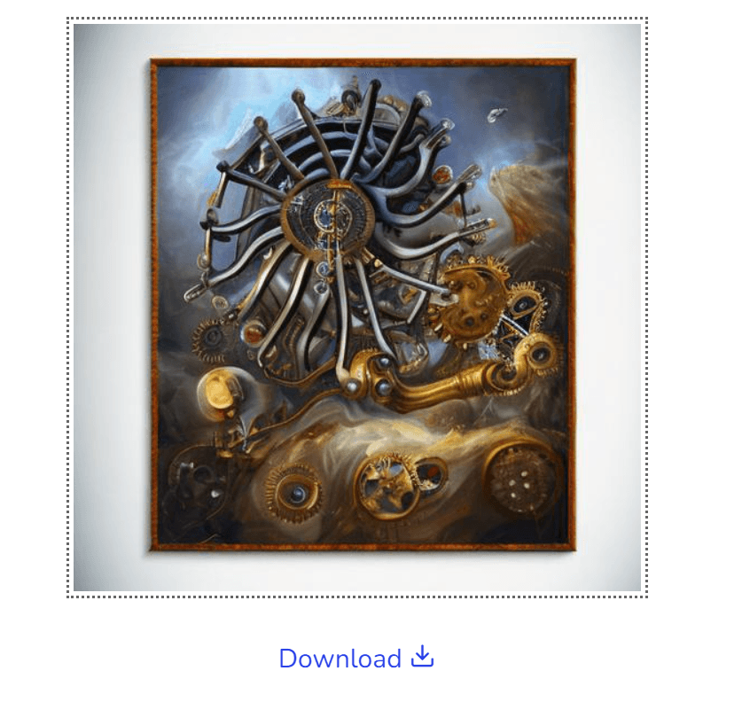 Step 4 — your AI generated image