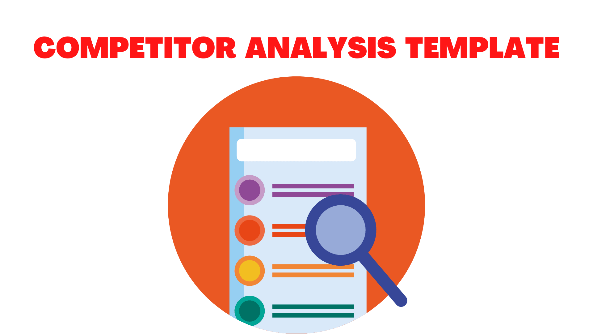 Free Competitor Analysis Template (PDF/DOCX/Google Doc)