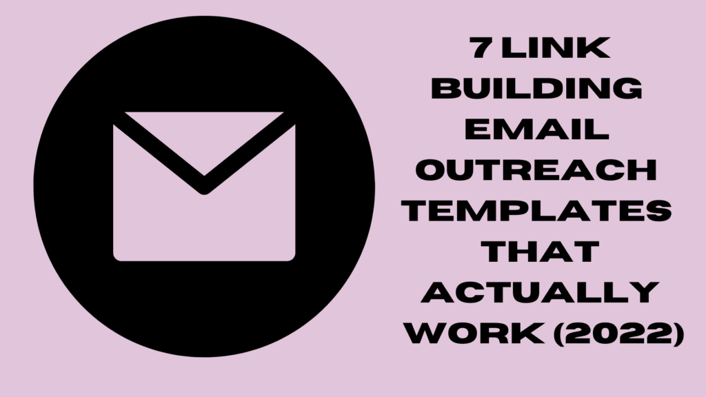  Link Building Email Outreach