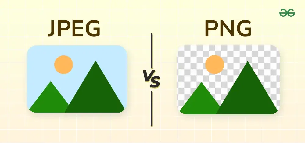 PNG vs. JPG 