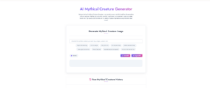 AI Mythical Creature Generator 
