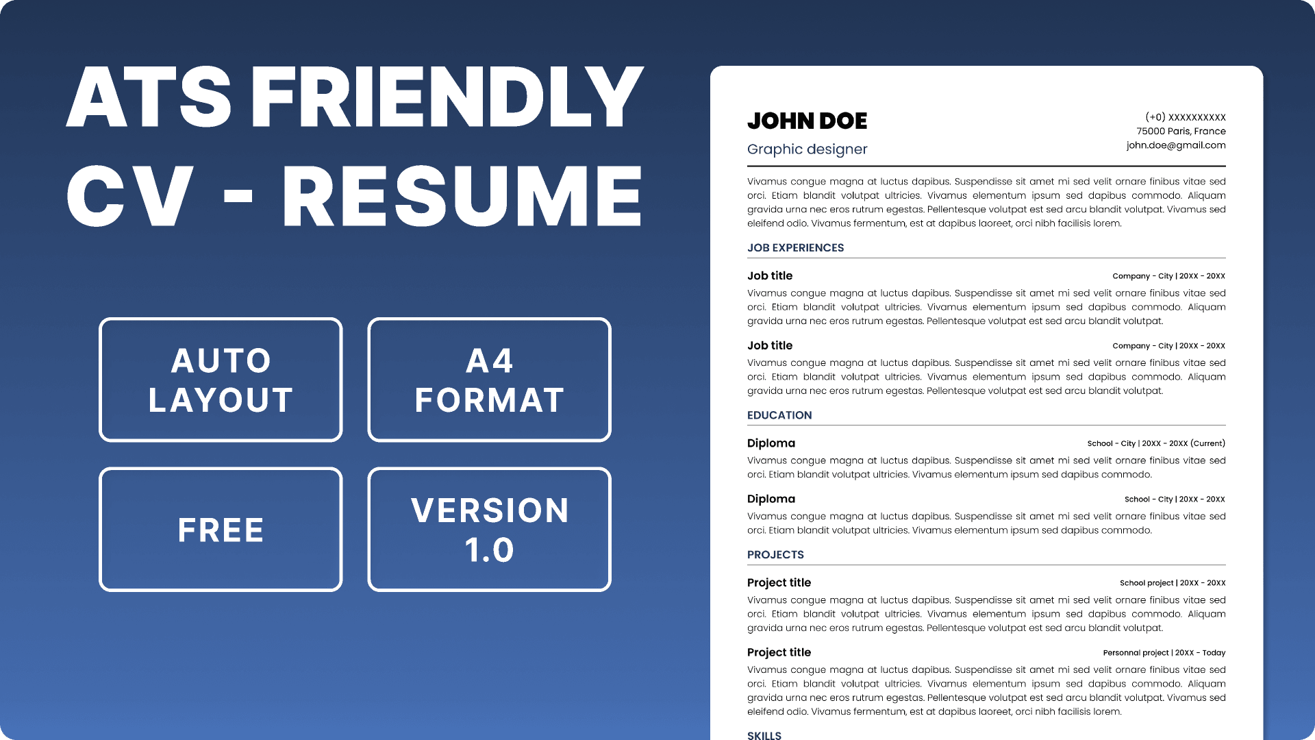 resume for ATS