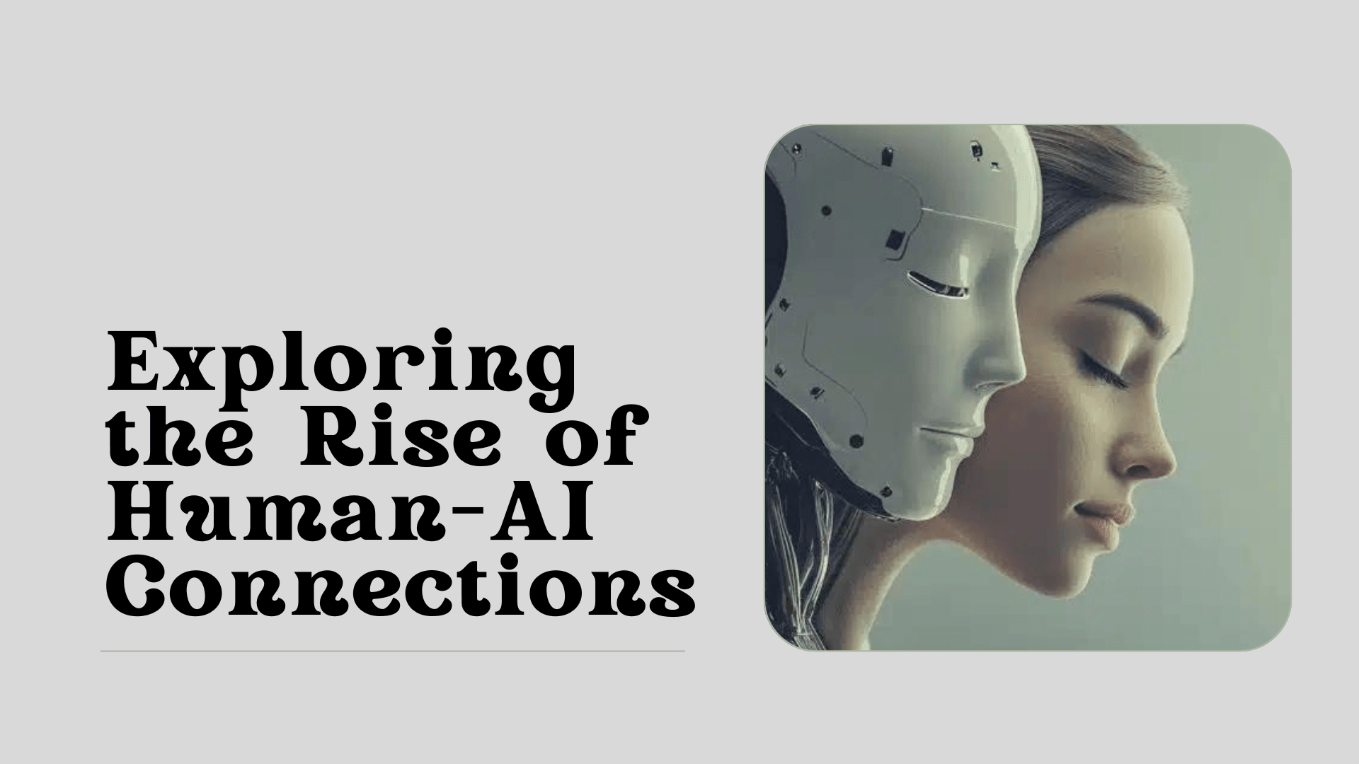 emotional attachment to AI
