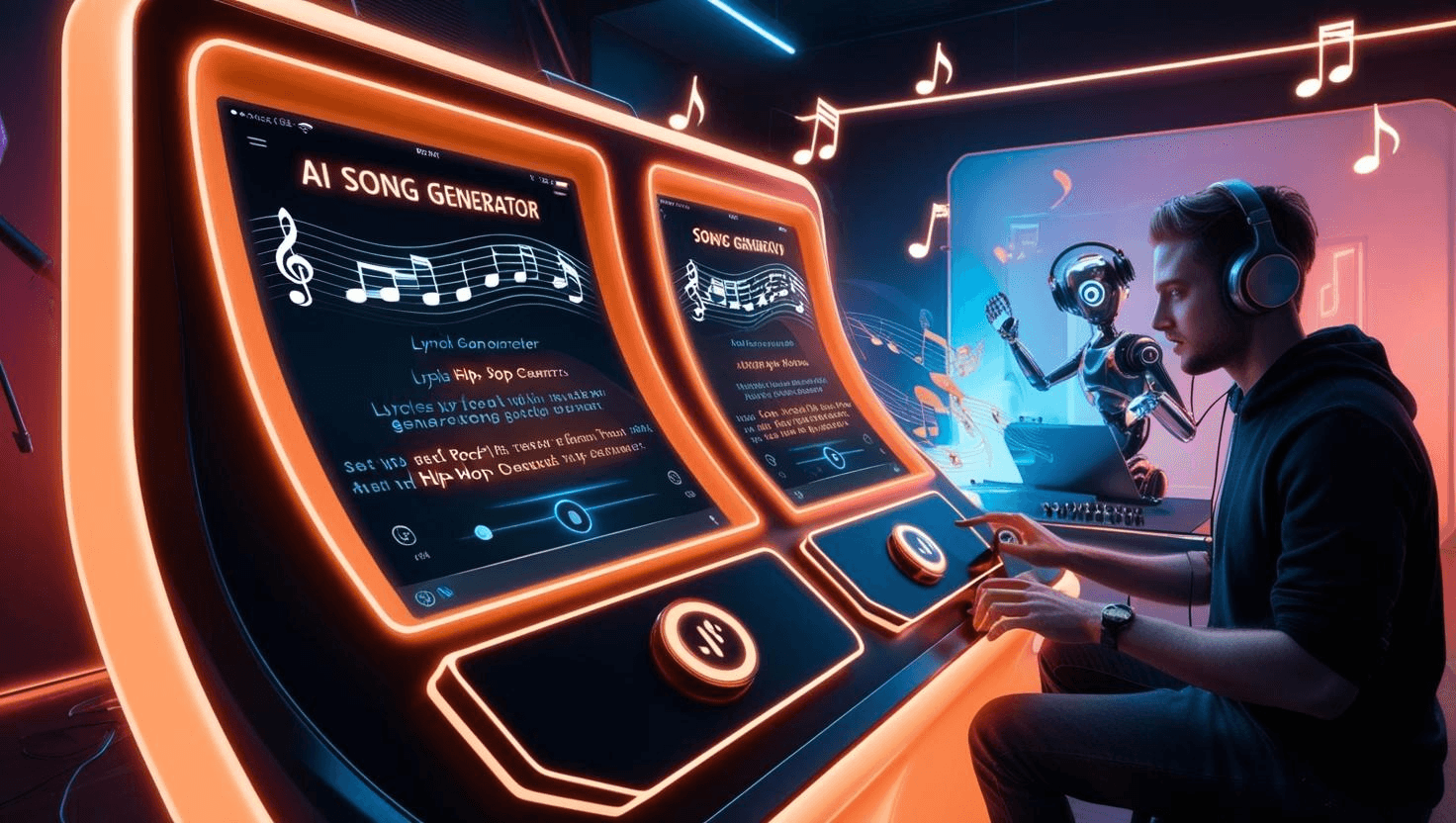 AI Song Generator Interface