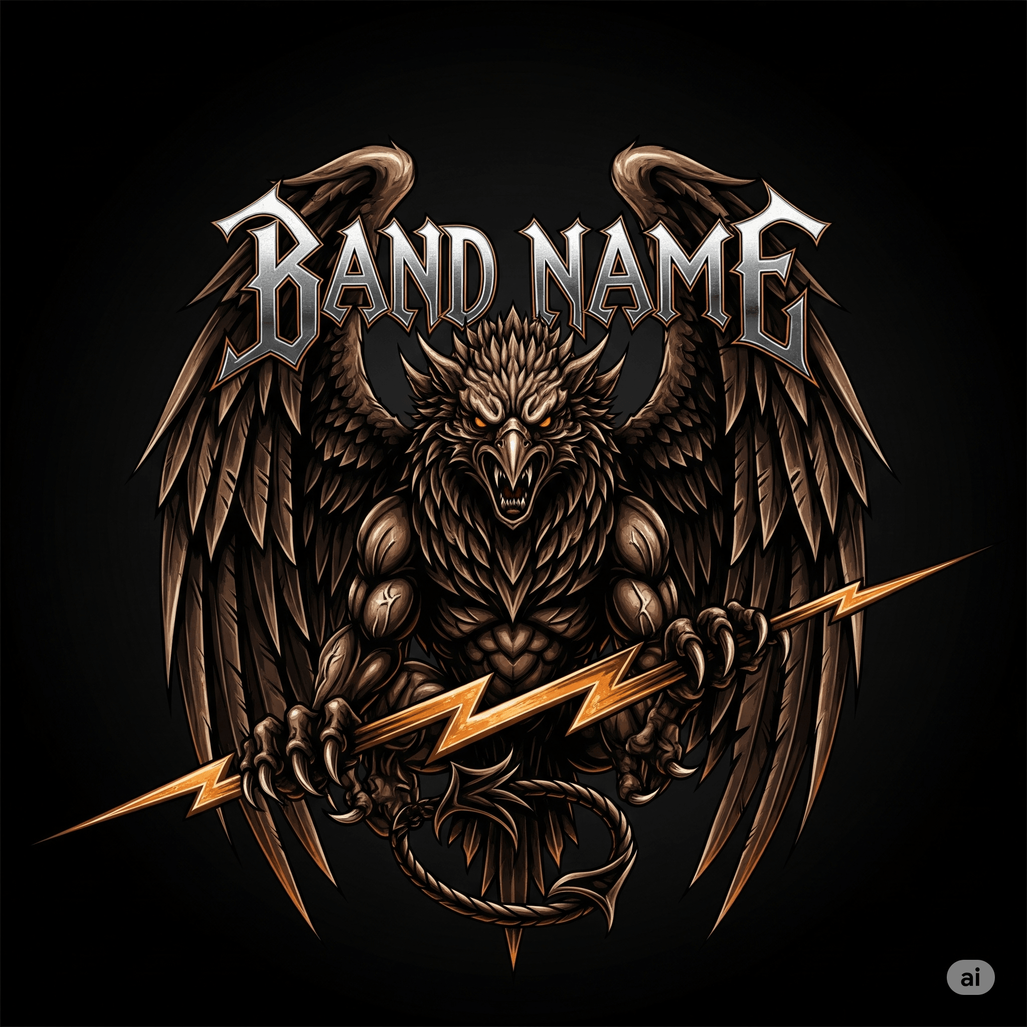 Metal Band Logo Generator
