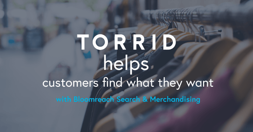 Torrid Website User Interface